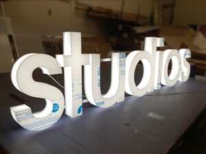 3D Fabricated Signs