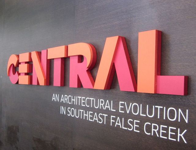 Custom 3D sign for business branding